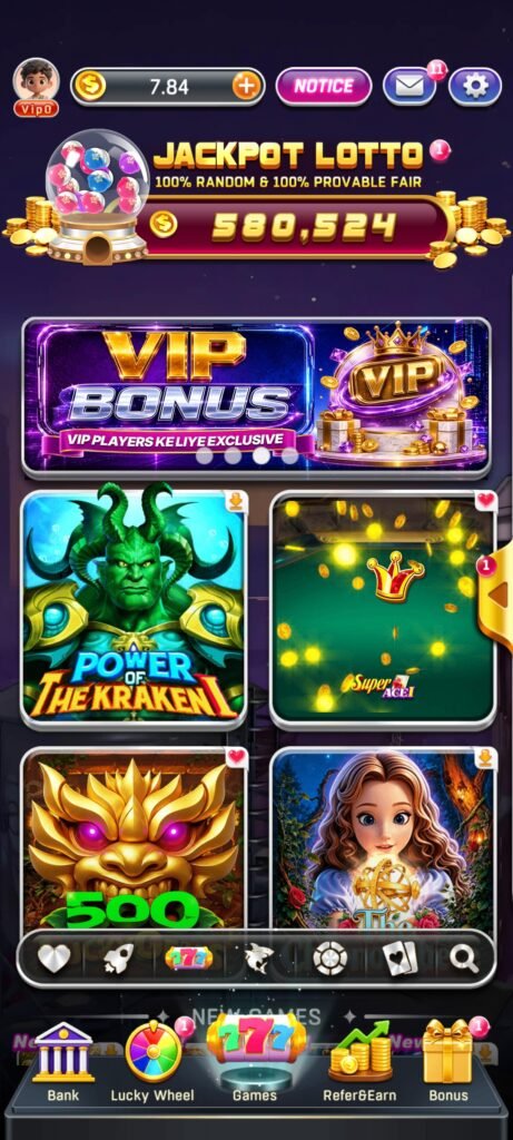 I am playing on Jaiho777 VIP India's #1 skilled gaming app. 
 Join me on Jaiho777 VIP & start winning Real Cash Prizes today! 
 1️⃣ Get a Joining bonus of ₹7 free 
 2️⃣ Get a 7days login bonus of ₹56 free 
 3️⃣ 100% cashback on first deposit 
 Enjoying Rummy,LUDO,Poker and 30+games with me. Click the link to download